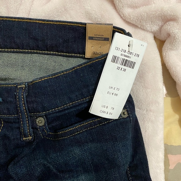 abercrombie & fitch kennan straight jeans - brand new - Picture 5 of 6